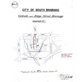 Gertrude and Ridge Street drainage - Contract No. 19 - Highgate Hill - 1910