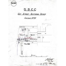Guy Street - sectional sewer - Contract No. 26 - Woolloongabba - 1910