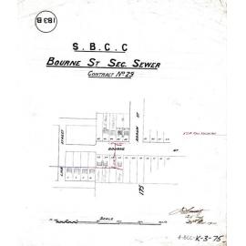 Bourne Street sectional sewer - Contract No. 29 - Woolloongabba - 1910