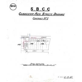 Gloucester-Ruth Streets drainage - Contract No. 2 - Highgate Hill - 1910