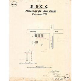 Hardgrave Road sectional sewer - Contract No. 5 - West End - 1911