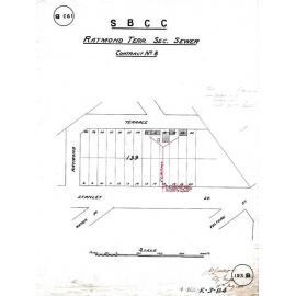 Raymond Terrace sectional sewer - Contract No. 8 - South Brisbane - 1911