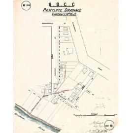 Rosecliffe [Street] drainage - Contract No. 16-17 - Highgate Hill - 1911