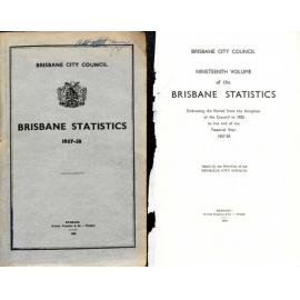 Brisbane Statistics 1957-1958