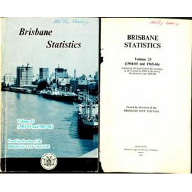 Brisbane Statistics 1964-1965 and 1965-1966
