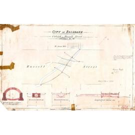 Culvert in Russell Street, South Brisbane - 1886