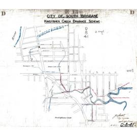 Kingfisher Creek Drainage Scheme, Woolloongabba, Kangaroo Point and East Brisbane