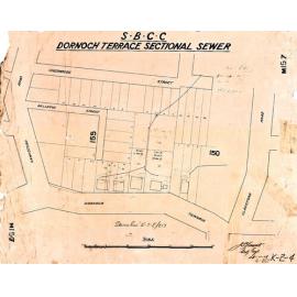 Dornoch Terrace Sectional Sewer, Highgate Hill - 1918