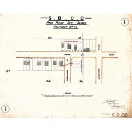 Park Road West Sectional Sewer, Dutton Park - 1913