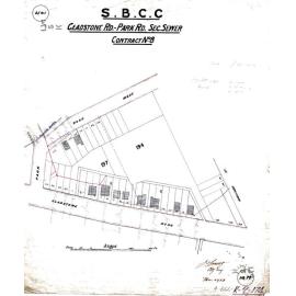 Gladstone Road, Park Road West Sectional Sewer, Highgate Hill and Dutton Park - 1913
