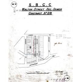 Walton Street sectional sewer, Dutton Park - 1912