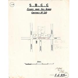 Fleurs Street sectional sewer, Woolloongabba - 1914
