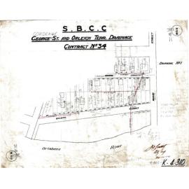 Cordeaux Street and Orleigh Street drainage, West End - 1914