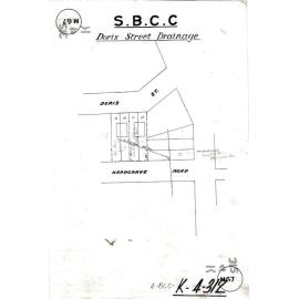Drainage for Doris Street, West End - 1914