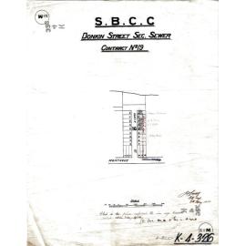 Donkin Street sectional sewer, West End - 1914