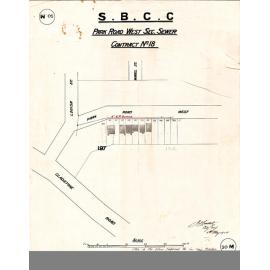 Park Road West Sectional Sewer, Dutton Park - 1914