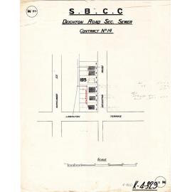 Deighton Road sectional sewer, Dutton Park - 1915