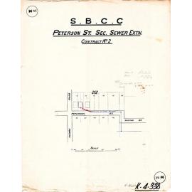 Peterson Street sectional sewer, Woolloongabba, 1902, 1914