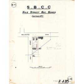 Nile Street sectional sewer, Woolloongabba - 1914