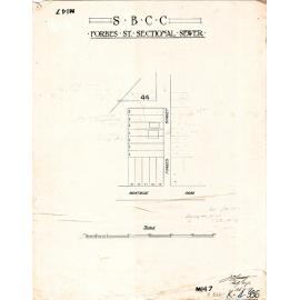 Forbes Street sectional sewer, West End - 1918