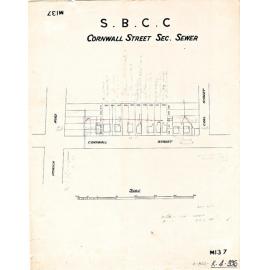 Cornwall Street sectional sewer, Woolloongabba - 1913