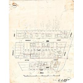 Dutton and Rawnsley Street, Railway Terrace and Annerley Road sectional sewer, Dutton Park - 1915