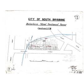 Balaclava Street sectional sewer, Woolloongabba - 1915