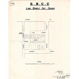 Line Street sectional sewer, Woolloongabba - 1915