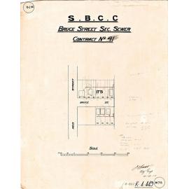 Sectional sewer for corner of Reis and Bruce Street, Woolloongabba - 1914