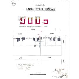 Lindon Street drainage, Dutton Park - 1903