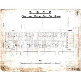 Carl and Regent Street sectional sewer, Woolloongabba - 1905