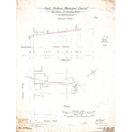 Pipe drain on Stanley Street near Raymond Terrace, South Brisbane - 1888
