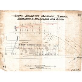Balaclava and Broadway Street drainage, Woolloongabba - 1902