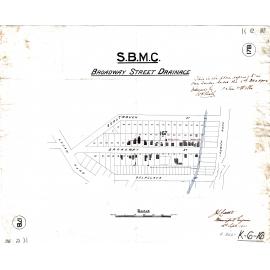 Broadway Street drainage, Woolloongabba - 1901