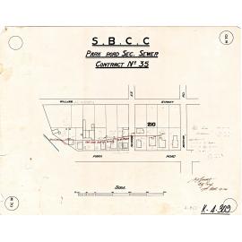 Park Road and School Street sectional sewer, Woolloongabba - 1914
