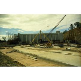 Wellers Hill Reservoir construction, Tarragindi - 