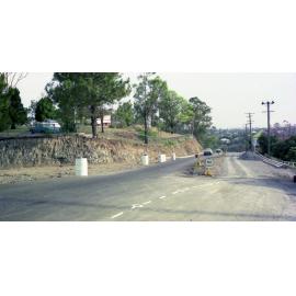 Roadworks on Kaye Street, Bardon - 1974 