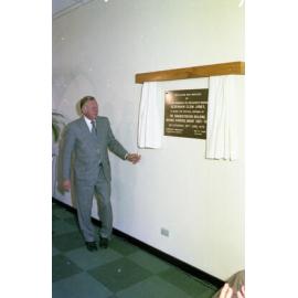 Mount Coot-Tha Botanic Gardens Administration Centre opening by Lord Mayor Clem Jones - 1975