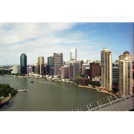 View of Brisbane City from Story Bridge - 2002