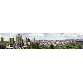 Panorama of Brisbane City from Old Windmill - 1976