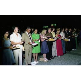 Citizenship ceremony officiated by Lord Mayor Bryan Walsh - 1976