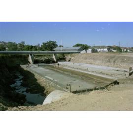 Culvert over Kedron Brook on Shand Street, near corner of Sicklefield Road, Stafford - 1976
