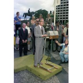 Lord Mayor Sleeman welcomes Olympians from the 1976 Olympic Games