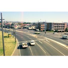 New traffic lights - corner Kingsford Smith Drive and Cooksley Street - Hamilton - 1976