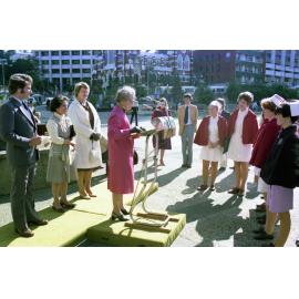 Lady Mayoress Norma Sleeman opening Student Nurse Week - King George Square