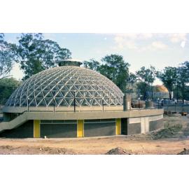 Mt Coot-Tha Tropical Dome after construction complete - 1977