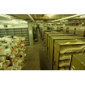 Council record storage facility in the Teneriffe woolstores on Macquarie Street - 2002