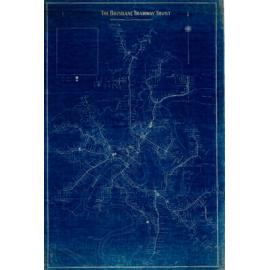 Brisbane Tramways Route Map 1925