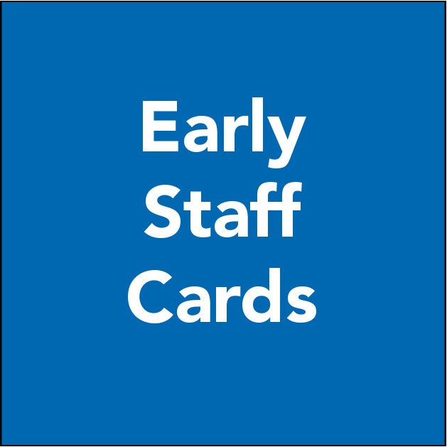 Early Staff Cards prior to 1950