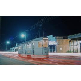 FM tram No. 540 on Sandgate Road, Clayfield - 1964